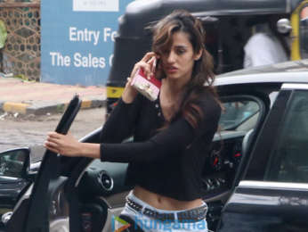 Disha Patani snapped post a salon session in Bandra