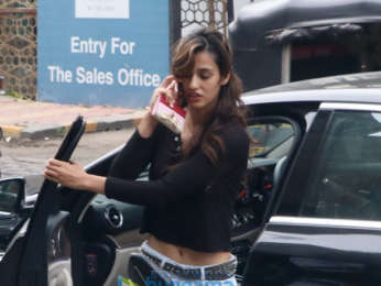 Disha Patani snapped post a salon session in Bandra