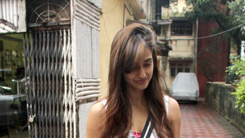 Disha Patani spotted at a salon in Bandra