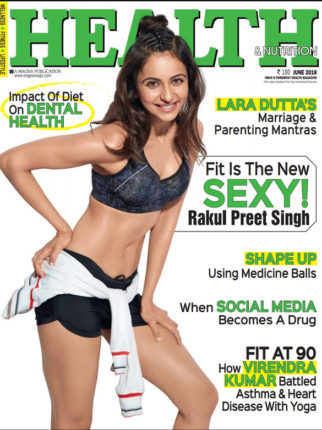 Rakul Preet Singh On The Cover Of Health & Nutrition, June 2018