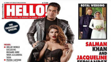 Salman Khan and Jacqueline Fernandez On The Cover Of Hello!, June 2018
