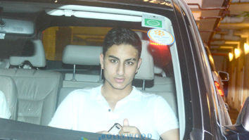 Ibrahim Ali Khan, Soha Ali Khan and Kunal Khemu snapped at Saif Ali Khan’s apartment in Bandra