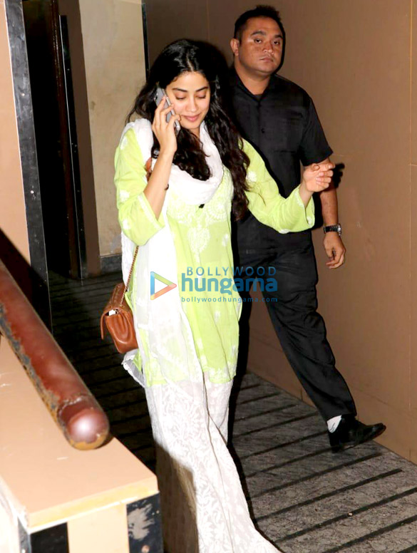ishaan khatter and janhvi kapoor snapped at pvr juhu while promoting dhadak 1