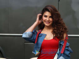 Jacqueline Fernandez snapped at Mehboob Studio for ‘Race 3’