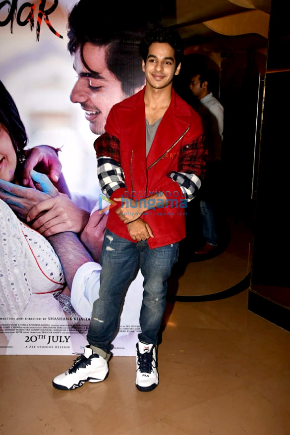 janhvi kapoor ishaan khatter and others arrive for the trailer launch of dhadak 2