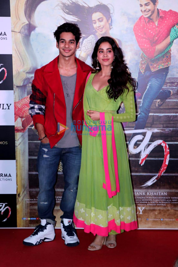 janhvi kapoor ishaan khatter and others arrive for the trailer launch of dhadak 4 005