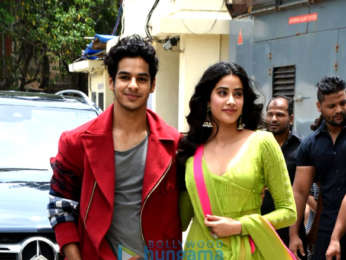 Janhvi Kapoor, Ishaan Khatter and others arrive for the trailer launch of 'Dhadak'