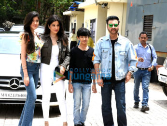Janhvi Kapoor, Ishaan Khatter and others arrive for the trailer launch of 'Dhadak'