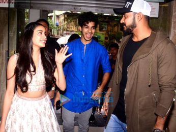 Janhvi Kapoor, Ishaan Khatter and others snapped in Mumbai