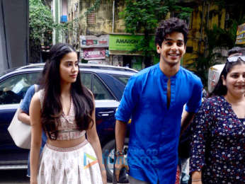 Janhvi Kapoor, Ishaan Khatter and others snapped in Mumbai