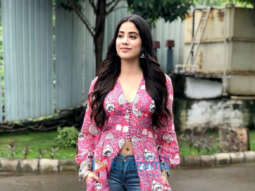 Janhvi Kapoor snapped at Film City, Goregaon