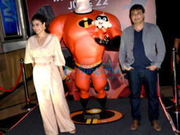 Kajol graces Disney.Pixar’s press meet for the film ‘Incredibles 2’