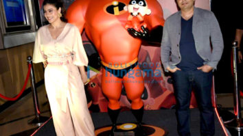 Kajol graces Disney.Pixar’s press meet for the film ‘Incredibles 2’