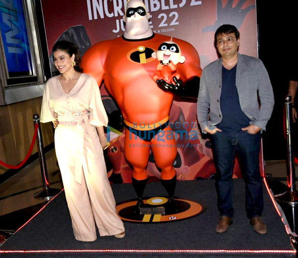 Kajol graces Disney.Pixar’s press meet for the film ‘Incredibles 2’