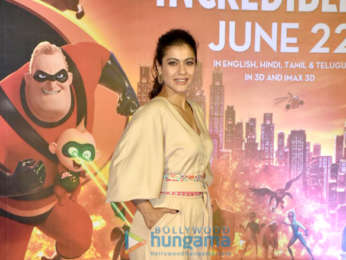 Kajol graces Disney.Pixar's press meet for the film 'Incredibles 2'