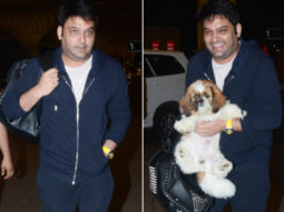 Kapil Sharma looks unrecognizable as he makes a rare appearance at the airport