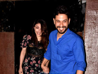 Karan Johar, Dia Mirza, Soha Ali Khan and others celebs attend a dinner party at Neha Dhupia's house