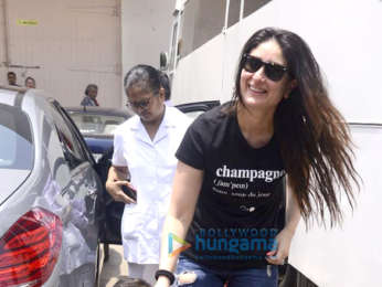 Kareena Kapoor Khan snapped with Taimur Ali Khan at Mehboob Studio