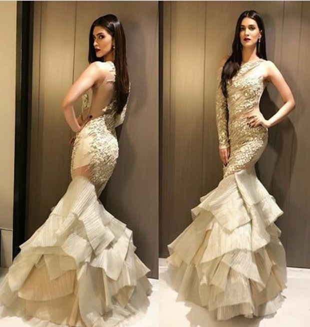 Kriti Sanon for IIFA Rocks 2018 green carpet