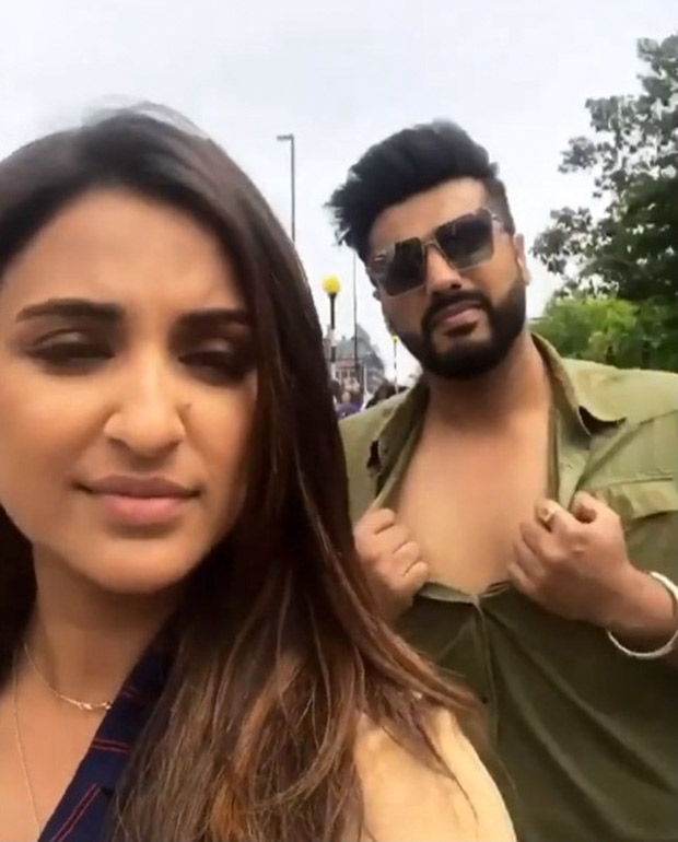 London Diaries: Arjun Kapoor and Parineeti Chopra can't stop pulling each other's legs on the sets of Namaste England