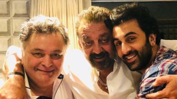 Lovebirds Ranbir Kapoor – Alia Bhatt spend time with parents Rishi – Neetu Kapoor and Sanjay Dutt ahead of Sanju (see pics)