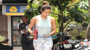 Malaika Arora snapped outside her gym