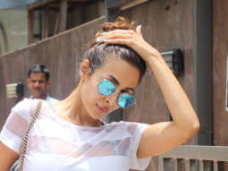 Malaika Arora snapped outside her gym