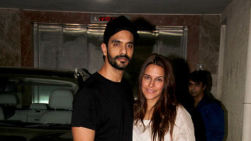 Neha Dhupia and Angad Bedi snapped in Mumbai