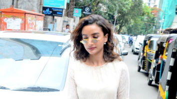 Patralekha and Hansika Motwani spotted outside a cafe in Bandra