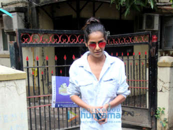 Poonam Pandey spotted in Bandra