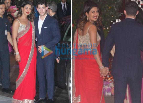 Priyanka Chopra - Nick Jonas and Shah Rukh Khan - Gauri Khan come under one roof at Akash Ambani - Shloka Mehta's engagement bash Priyanka Chopra - Nick Jonas and Shah Rukh Khan - Gauri Khan come under one roof at Akash Ambani - Shloka Mehta's engagement bash