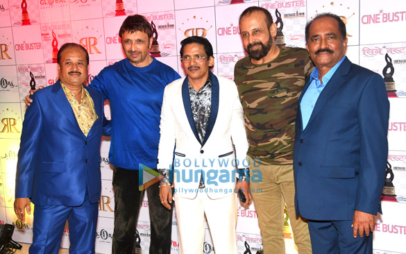 rakhi sawant snapped attending the cine buster awards 2