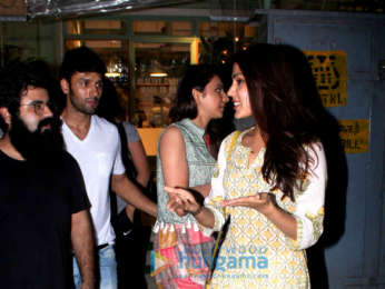 Rakul Preet Singh and Rhea Chakraborty snapped at Kitchen Garden in Bandra