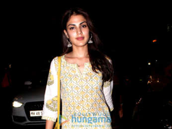 Rakul Preet Singh and Rhea Chakraborty snapped at Kitchen Garden in Bandra