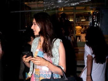 Rakul Preet Singh and Rhea Chakraborty snapped at Kitchen Garden in Bandra