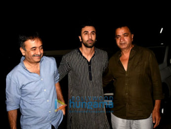 Ranbir Kapoor, Alia Bhatt, Sanjay Dutt, Aamir Khan and others snapped attending the the special screening of 'Sanju'