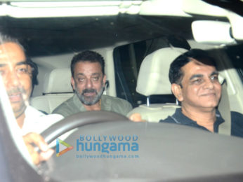 Ranbir Kapoor, Alia Bhatt, Sanjay Dutt, Aamir Khan and others snapped attending the the special screening of 'Sanju'