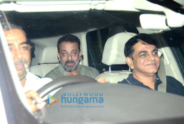 ranbir kapoor ali bhatt sanjay dutt aamir khan and others snapped attending the the special screening of sanju 10