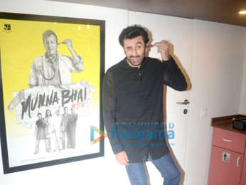 Ranbir Kapoor snapped at Rajkumar Hirani's office in Andheri
