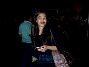Richa Chadda and Radhika Apte snapped at the airport
