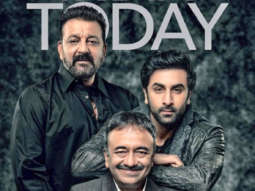 SANJU: Rajkumar Hirani strikes a pose with Sanjay Dutt and Ranbir Kapoor on India Today cover