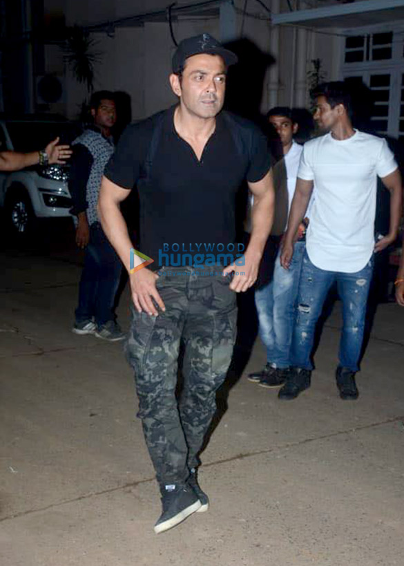 salman khan bobby deol and jacqueline fernandez spotted at mehboob studio in bandra 3
