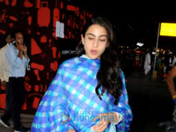 Sara Ali Khan snapped at the airport returning after the Hyderabad schedule of ‘Simmba’