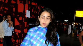 Sara Ali Khan snapped at the airport returning after the Hyderabad schedule of ‘Simmba’