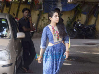 Sara Ali Khan snapped post her gym session in Mumbai