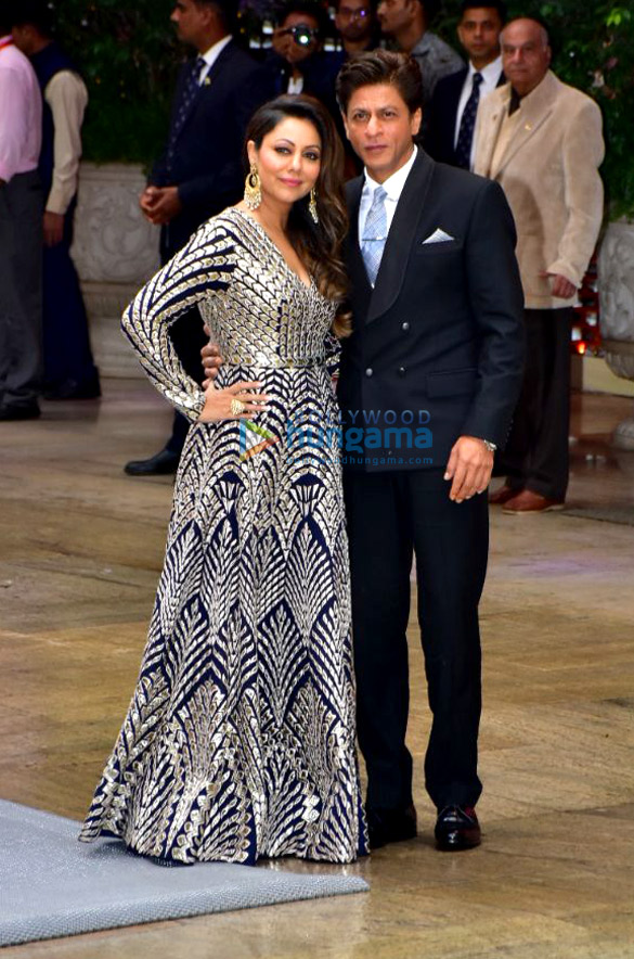 Shah Rukh Khan, Gauri Khan, Ranbir Kapoor and other celebs snapped at Akash Ambani – Shloka Mehta engagement ceremony Shah Rukh Khan, Gauri Khan, Ranbir Kapoor and other celebs snapped at Akash Ambani – Shloka Mehta engagement ceremony