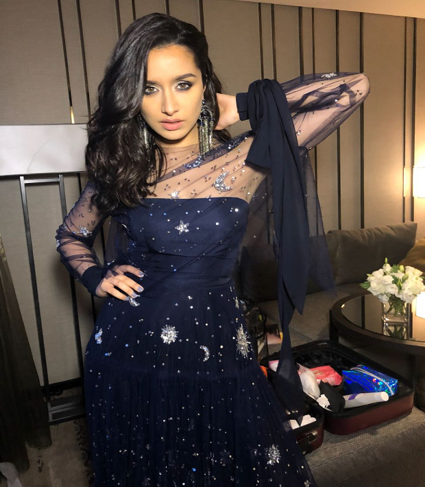 Shraddha Kapoor at IIFA ROCKS Green Carpet in Reem Acra