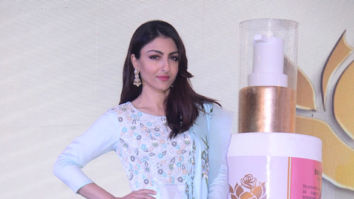 Soha Ali Khan snapped at the launch of beauty range, Shankara