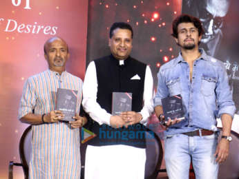 Sonu Nigam launches Basant Chaudhary's book 'Chaahaton Ke Saaye Mein'