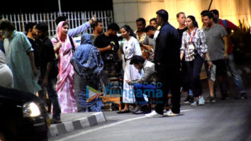 On The Sets Of The Movie Sui Dhaaga - Made In India